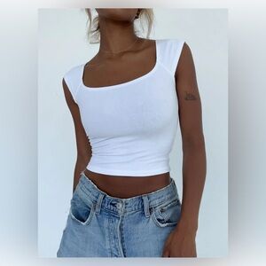 NWT Rumored - Be Mine Top White